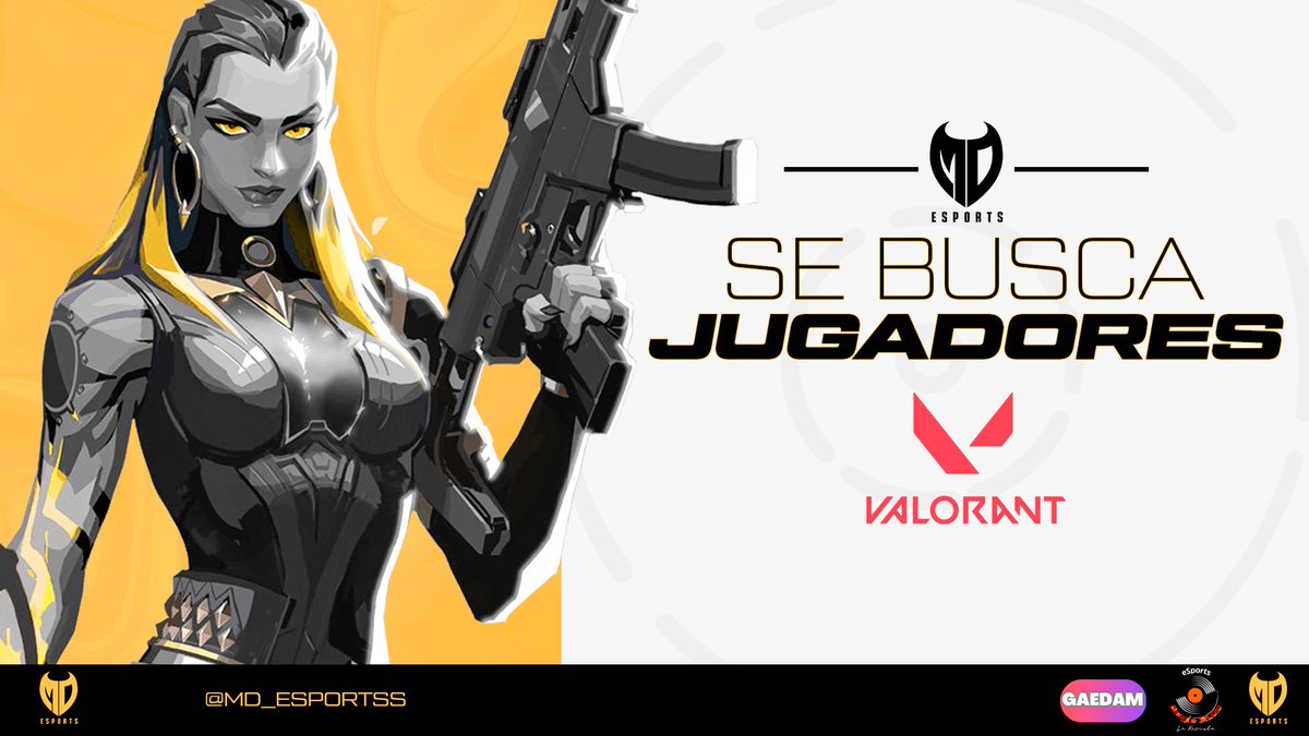 📢 Atencion :
Estamos en búsqueda de 2 jugadores para nuestro roster masculino de Valorant .
✅Rol FLEX
✅Rol: CENTINELA
✨Deben ser rango Radiantes.
✨Ser nativo de CHILE.
✔️Compromiso y disponibilidad horaria.
Para mas información al dm📨
O al link:
forms.gle/LbZrstDjxnMYAB…