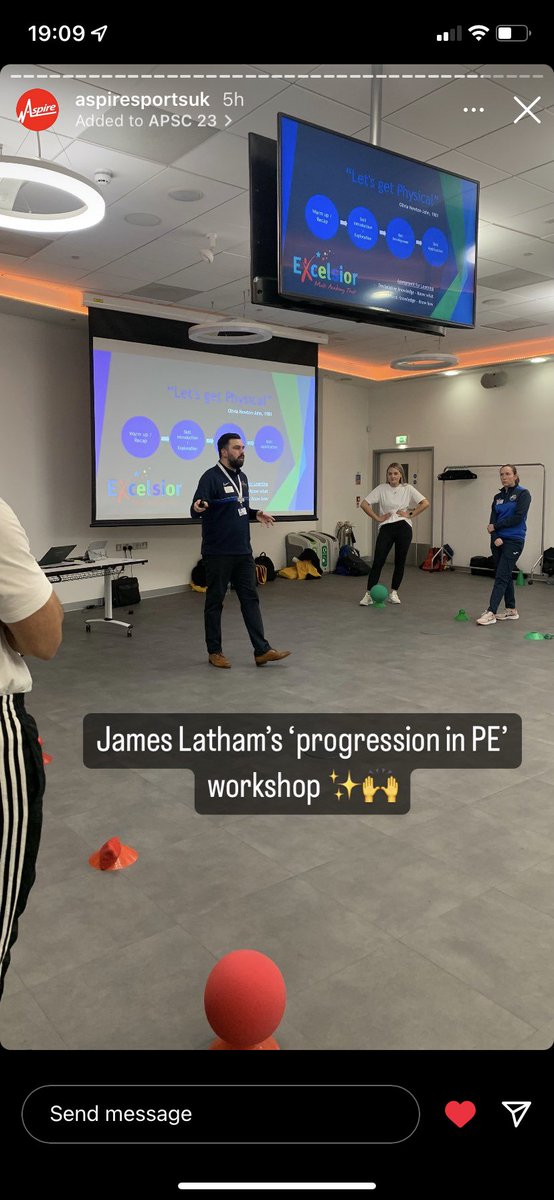 Action shot - 📸 

<a href="/MrLathamPE/">Mr. Latham</a> at #APSC23