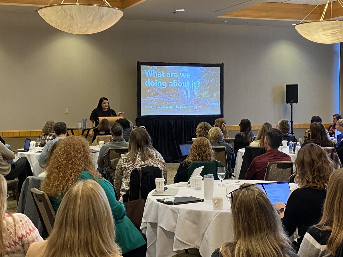 “In order to lift up our Nations, we need to lift up our women.” Leona Prince presenting on The Indigenous Matriarchy #bced #edchat #suptchat @ShaneSafir