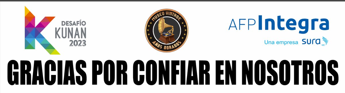 📸 Mira este video en Facebook
fb.watch/ontbxawZdM/?mi…. / <a href="/AFP_Integra/">AFP Integra</a> <a href="/kunanesahora/">Kunan</a> <a href="/JaimeSaavedra22/">Jaime Saavedra</a> <a href="/NelcyHeidingerB/">Congresista Nelcy Heidinger</a> <a href="/RPPNoticias/">RPP Noticias</a> <a href="/alonsocorsol/">J. Alonso Cornejo Sologuren</a> <a href="/museovintage/">Museo Vintage Años Dorados</a>