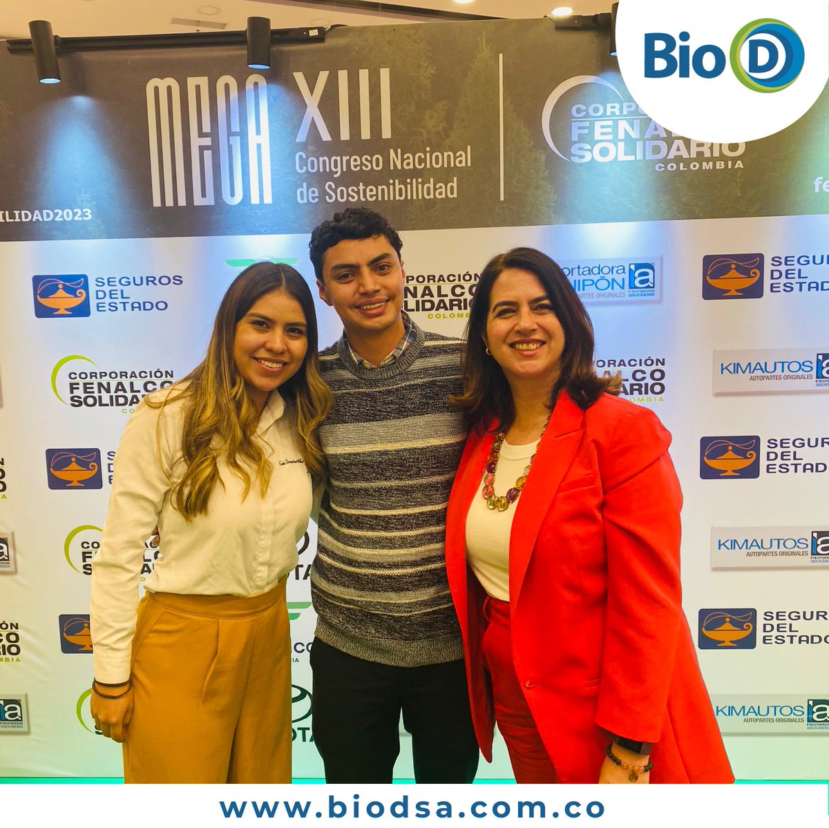 BioD_SAS's tweet photo. Gracias a @Fenalco_Ant  por invitarnos al Mega Congreso Nacional de Sostenibilidad 2023. En Medellín compartimos experiencias de la mezcla B20, desde la producción de biodiesel #BioD #Primax,  #Volqueteros  #Cumminsdelosandes. https://t.co/GiDnrF4HbP
