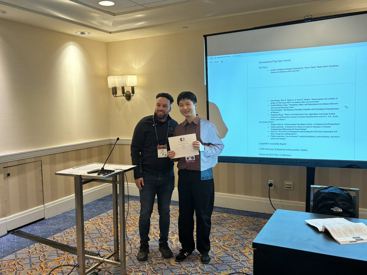NCA_CATF's tweet photo. Top student papers from the CATF division!! @NatComm #NCA2023

Congratulations!! https://t.co/XVphHGeqX2