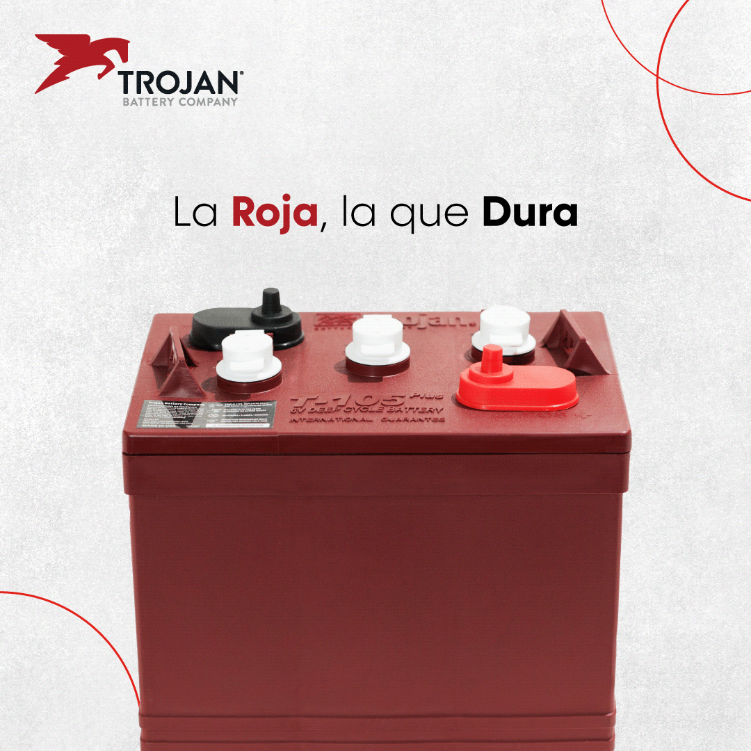 Trojan Roja = durabilidad y rendimiento ✨

#GrupoCometa #CentroCometa #Trojan #bateriaparainversor