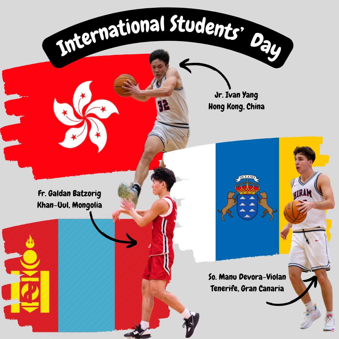 On International Students' Day, we would like to take a moment to recognize Ivan, Manu, and Galdan.
Our program would not be the same without the dedication, passion, fun, and energy these 3 bring on a daily basis.  Keep being you!