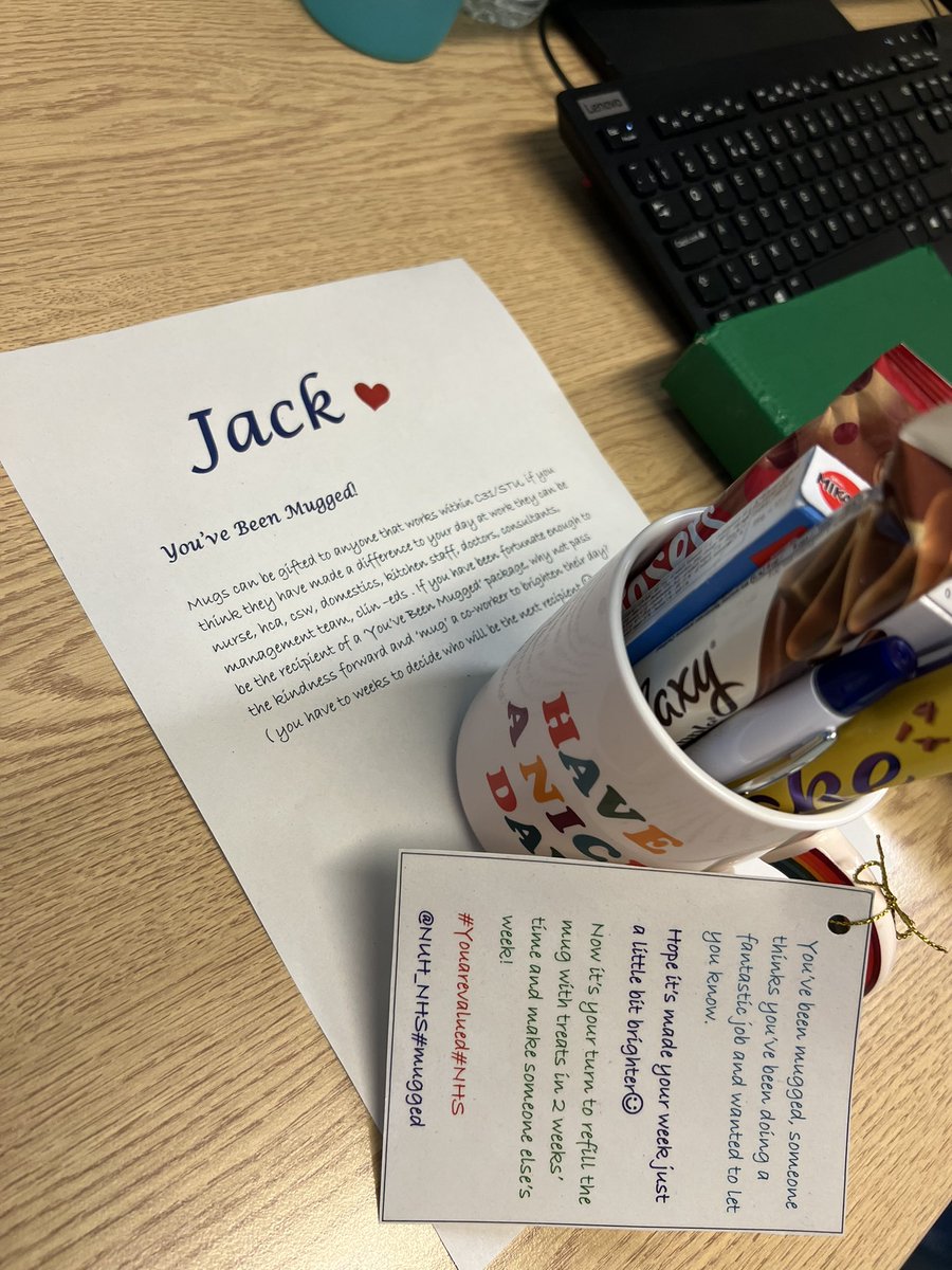 rhia_borja's tweet photo. "You've been mugged" has landed C31&STU❤️Chelsy and Jack are new members of the clinical team; both have demonstrated exceptional professionalism and empathy in very difficult & traumatic situation #you are valued #teamNuh #rupturedAAA https://t.co/ALDS0w1p41