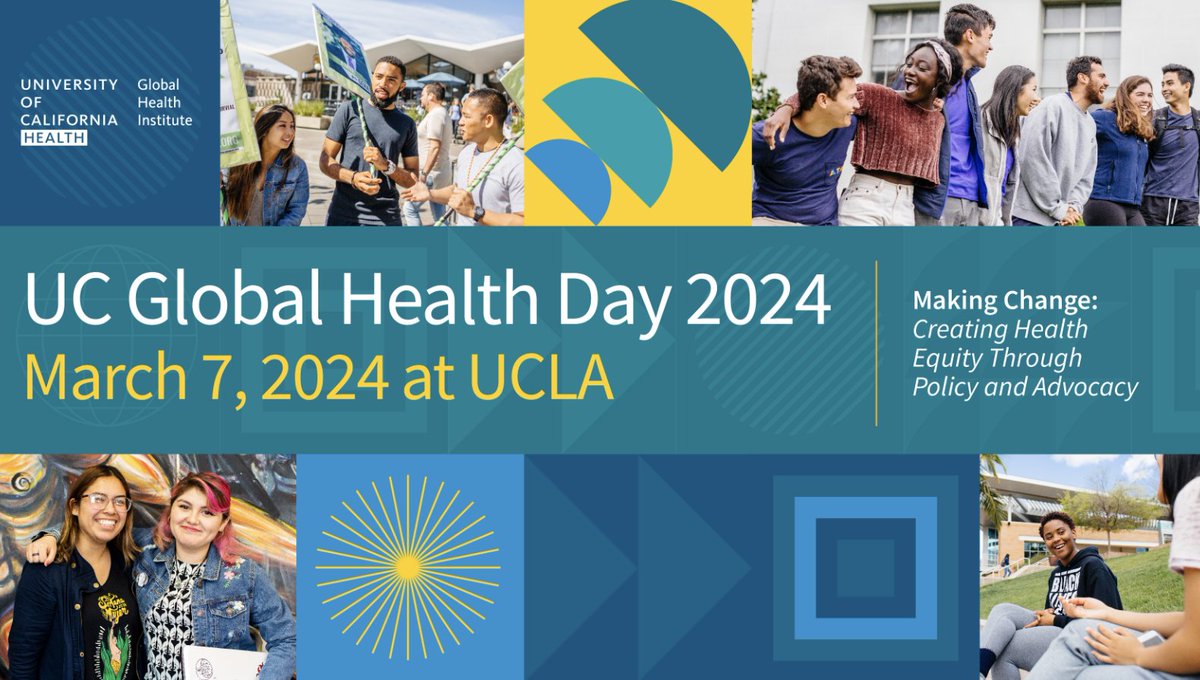 CALL FOR ABSTRACTS: @ucghi is seeking submissions demonstrating interdisciplinary & cross-campus collaborations in #GlobalHealth! Selected posters will be included in the #UCGlobalHealthDay 2024 poster session. SUBMISSION INFO: ucghi.universityofcalifornia.edu/get-involved/u…