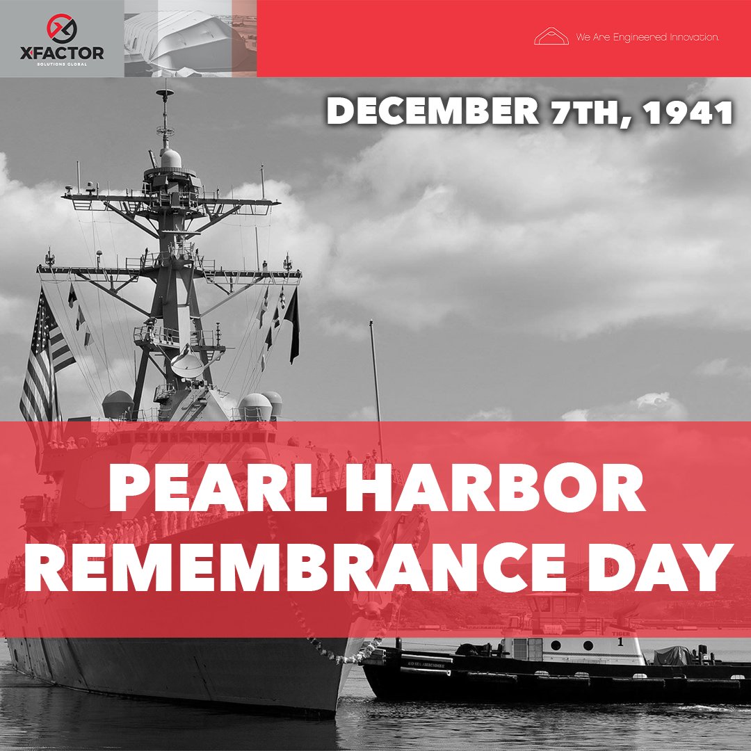 XFSGlobal's tweet photo. On this day of remembrance, we honor the heroes   who stood strong during the attack on Pearl Harbor. Let's take a moment to   reflect on their bravery and express our gratitude. 🇺🇸 #NeverForget #PearlHarborRemembranceDay https://t.co/p5ZxYdQVfV