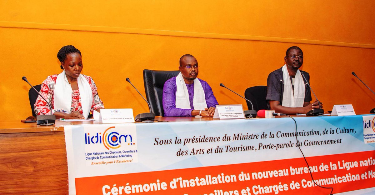 Actualité | Burkina Faso 🇧🇫
Pauline Kaboré-Yaméogo élue Présidente de la Ligue des Directeurs, conseillés et chargés de Communication et Marketing (LIDICOM)

naolemedia.com/index.php/2023…
#Lwili