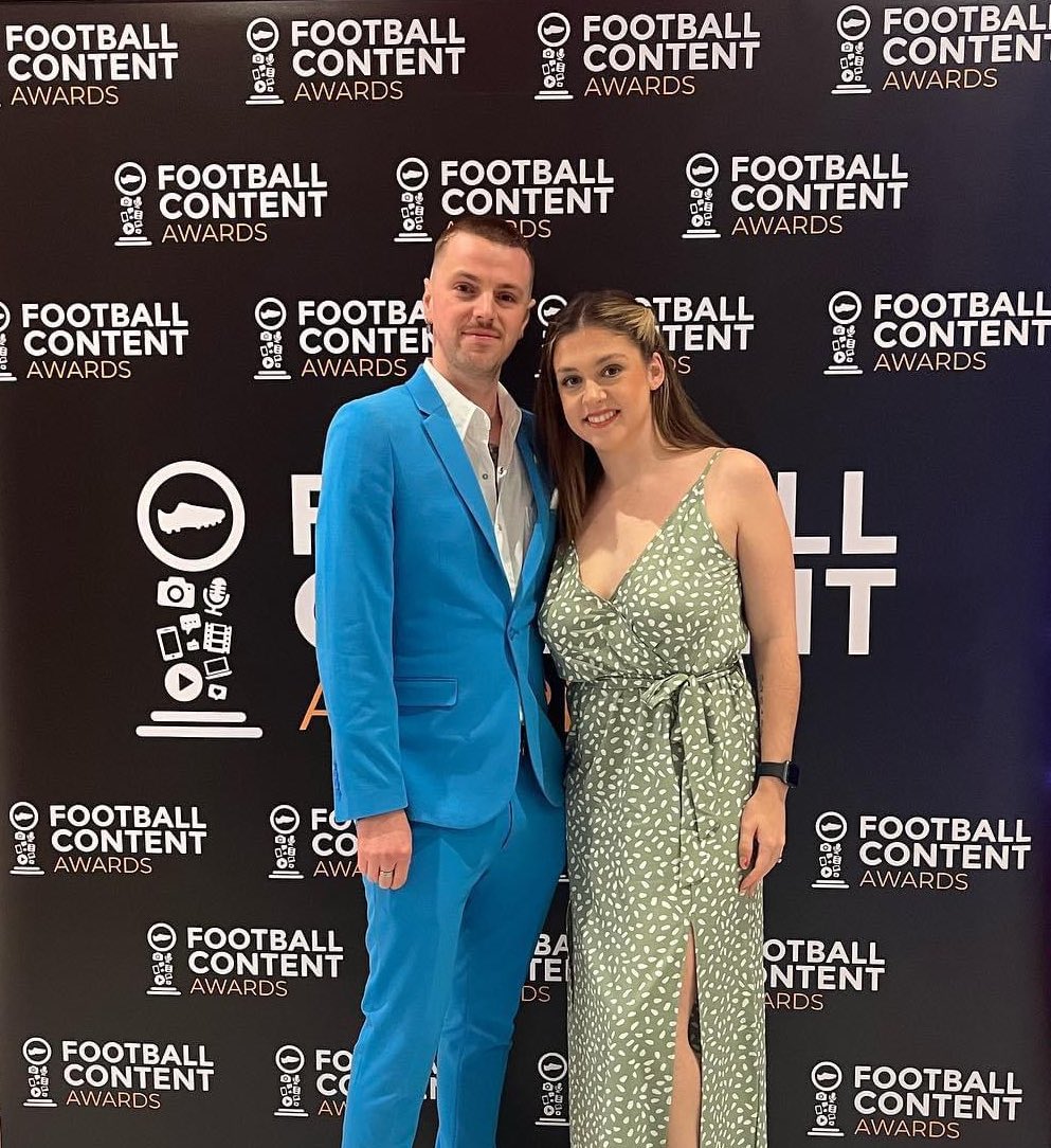 Had an incredible night last night at Anfield Stadium representing @MagpieChannel_ at @The_FCAs taking away the Silver Award in the Best Club Content Creator - Premier League category. Great evening with some of the best content creators in the UK along with my wife & best mate!