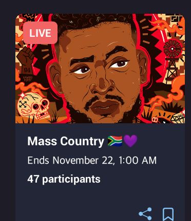 amaze_oath's tweet photo. Mass Country streaming party already has over 47 participantsπ₯βοΈthis is by far the fastest to reach this number , at this rate Mass Country Streaming party might beat the 13K streams Record set by Bhovamania streaming party π
#AKAFridays
#MEGASAMA https://t.co/nTSUjlk8c6