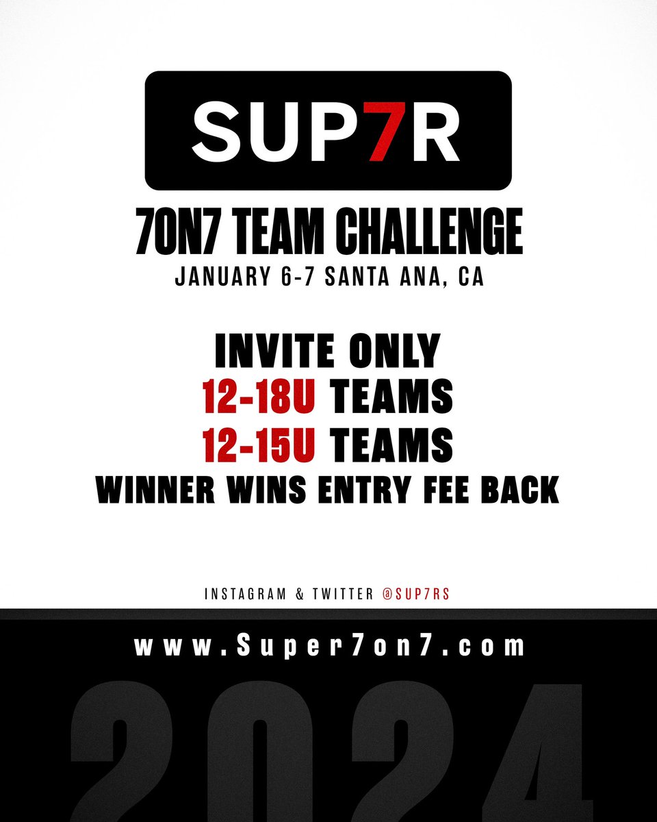 SUP7R 7on7 tweet media