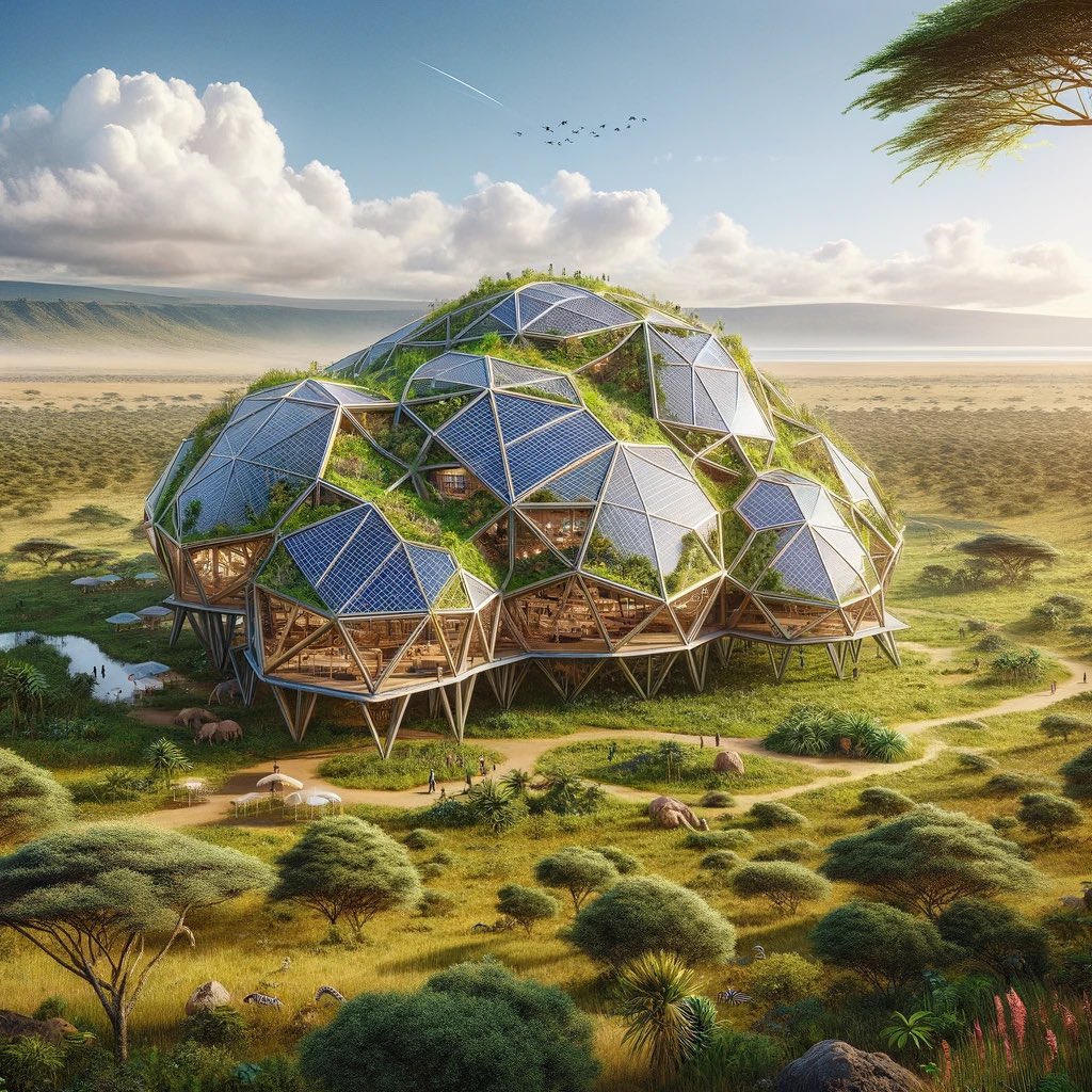 Earthbased.soul on X: One more view from our Solarpunk City. What should I  add? #solarpunk #worldbuilding  / X