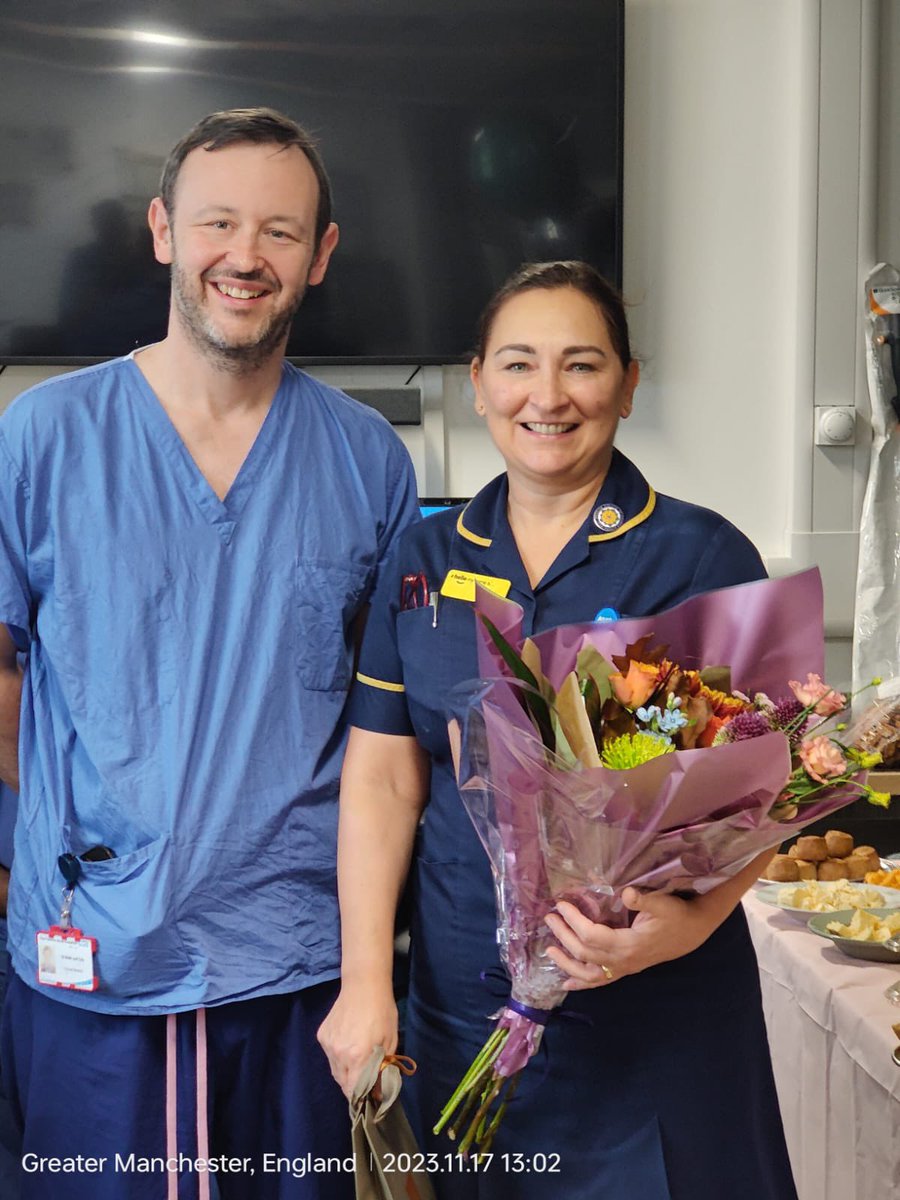 Today we said good bye and good luck with her new challenge to our assistant director of nursing Wendy Clapham. We will all miss the leadership she has shown over the years to make the unit the success it is today!