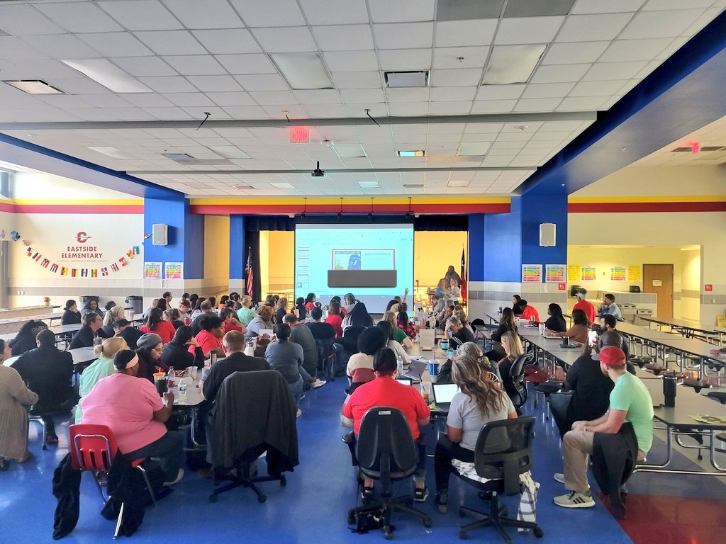 Big thank you to the Cleveland ISD district behaviour specialists who  came out for our campus #PD this morning! It was well planned, well delivered,  and well received. #ESElementary #ClevelandISD