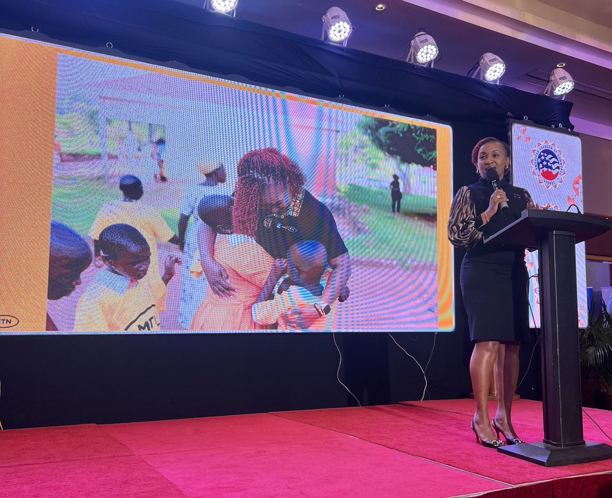 GChrtrn's tweet photo. Thanks to @AmChamUganda and to @usmissionuganda for the wonderful #Thanksgiving event at @SheratonKampala.
And for the Inspiring speech by CEO @mtnug, Ms @sylmulinge
I am grateful. #WebaleNyo #Ninashukuru https://t.co/mYFEpKULJR