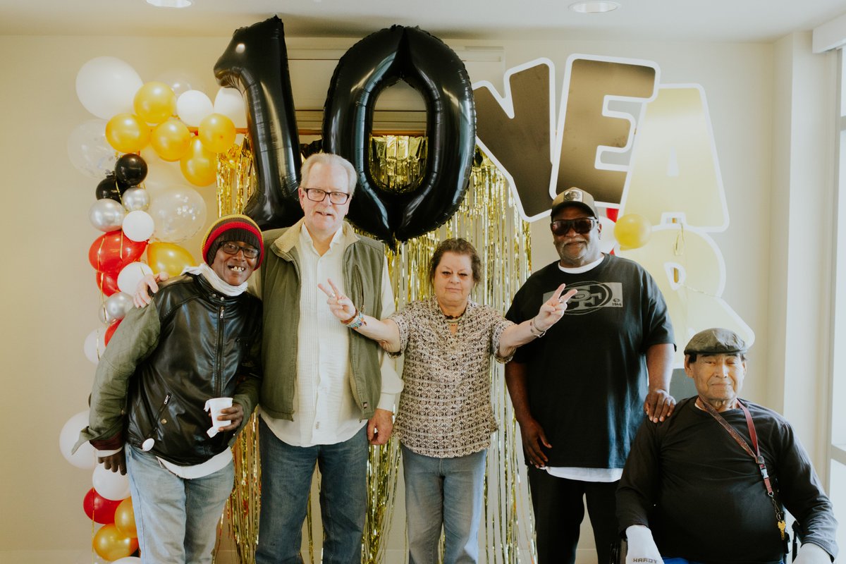 Celebrating 10 years of #affordablehousing with our residents at our Salinas property.