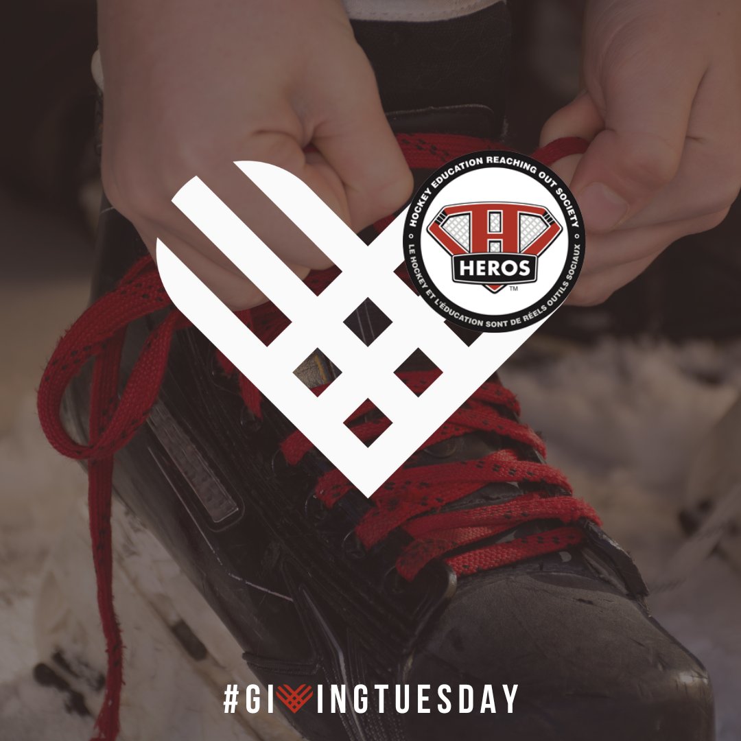 Did you know over 800 HEROS players laced up their skates this season? ⛸️ Since 2000, HEROS has served over 18,000 young people in communities across Canada. With your help, we can reach even more. Donate in the spirit of #GivingTuesday here 🔗 canadahelps.org/en/dn/m/94661