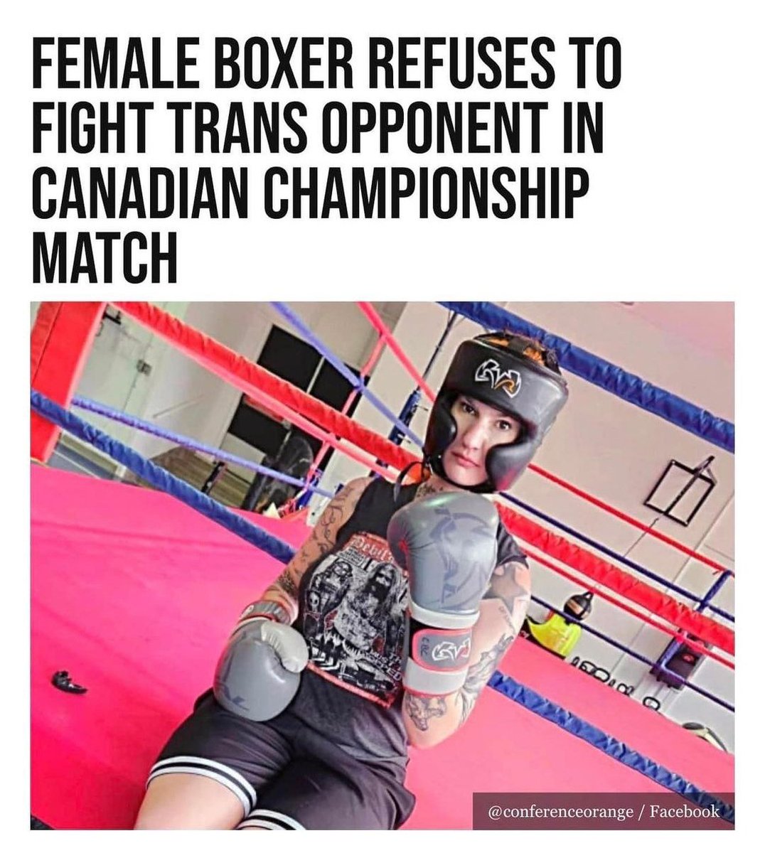 MartaPawowicz1's tweet photo. #Canada #FemaleBoxer #TransBoxer #Box #ChampionshipMatch

Ciekawe czy oponent czuje się obrażony 🤔 ❓ https://t.co/eyy8dqPxmH