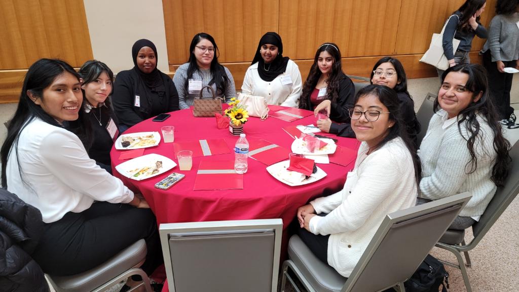 JFKAcademies's tweet image. Check out our female leaders participating in the Future Women in Business Conference at UMD!