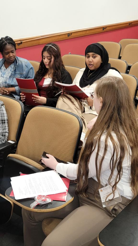 JFKAcademies's tweet image. Check out our female leaders participating in the Future Women in Business Conference at UMD!