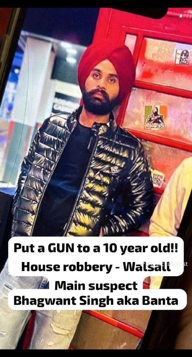 #UK: Bhagwant Singh a #khalistani Sikh along with his accomplices from #london invaded a home putting a knife(kirpan) to the owners throat threatening to kill him while he held a gun to the head of a 10 year kid. This is future of #Canada in coming years thanks to @JustinTrudeau