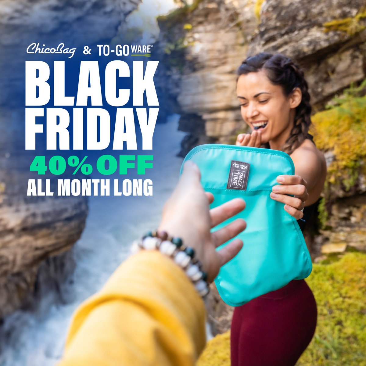 ‘Tis the season for deals! Our Snack Time and Snack Time RePETe (plus 5 other awesome eco-gifts) are 40% off during our Black Friday Sale for ALL of November! 

Shop here: chicobag.com/blog/chicobag-…