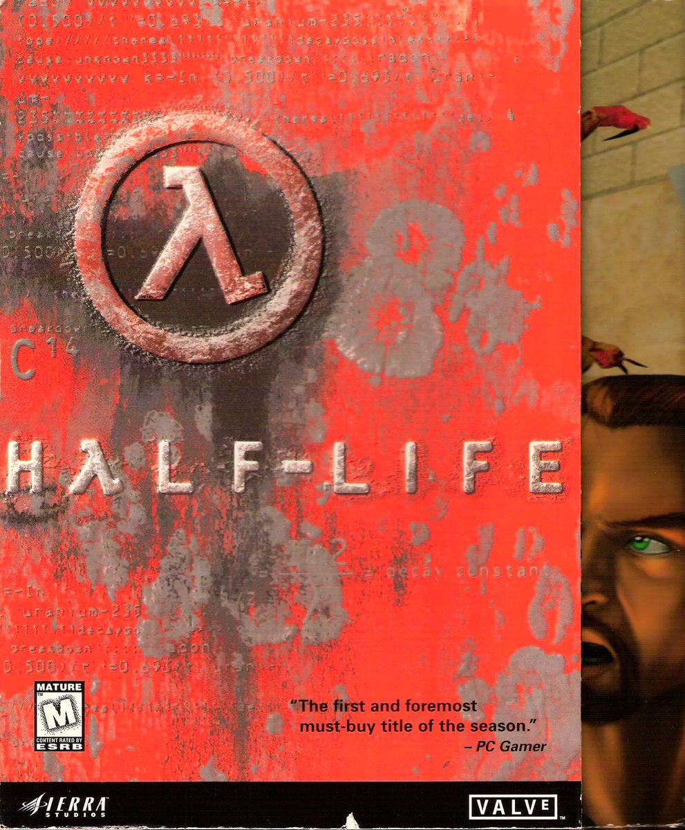 CoolBoxArt's tweet photo. Half-Life / PC / Sierra / 1998 https://t.co/GtKXKTuBgP