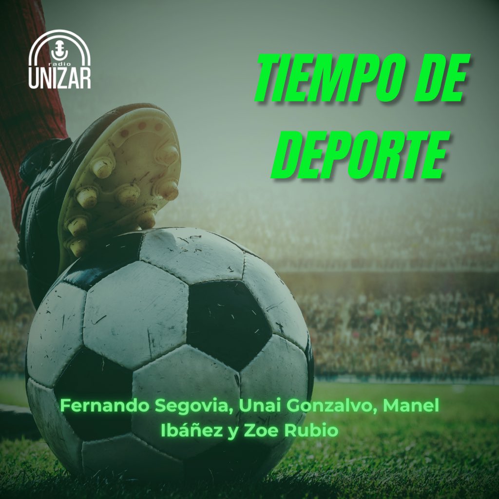 Esta semana en “Tiempo de Deporte” hablamos sobre el arbitraje en el fútbol.
¿Es un árbitro justo? 
¡Te lo contamos de primera mano!👇🏻⚽️
radio.unizar.es/hablemos-del-a…