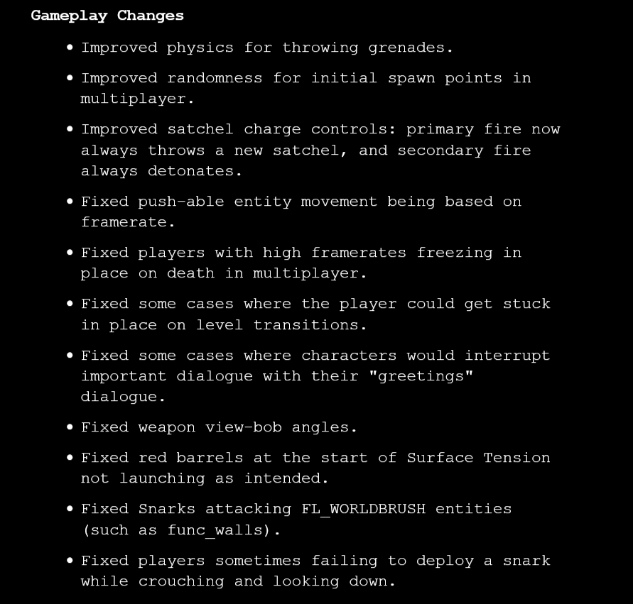CoalicionPixel's tweet photo. Valve también está añadiendo nuevo contenido a Half-Life original, además de mejores opciones graficas y bug fixes. Otra victoria para la preservación, ¡muy bien por Valve! https://t.co/Y39sno1NbQ