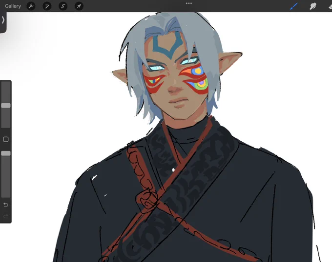 Stink eye glare