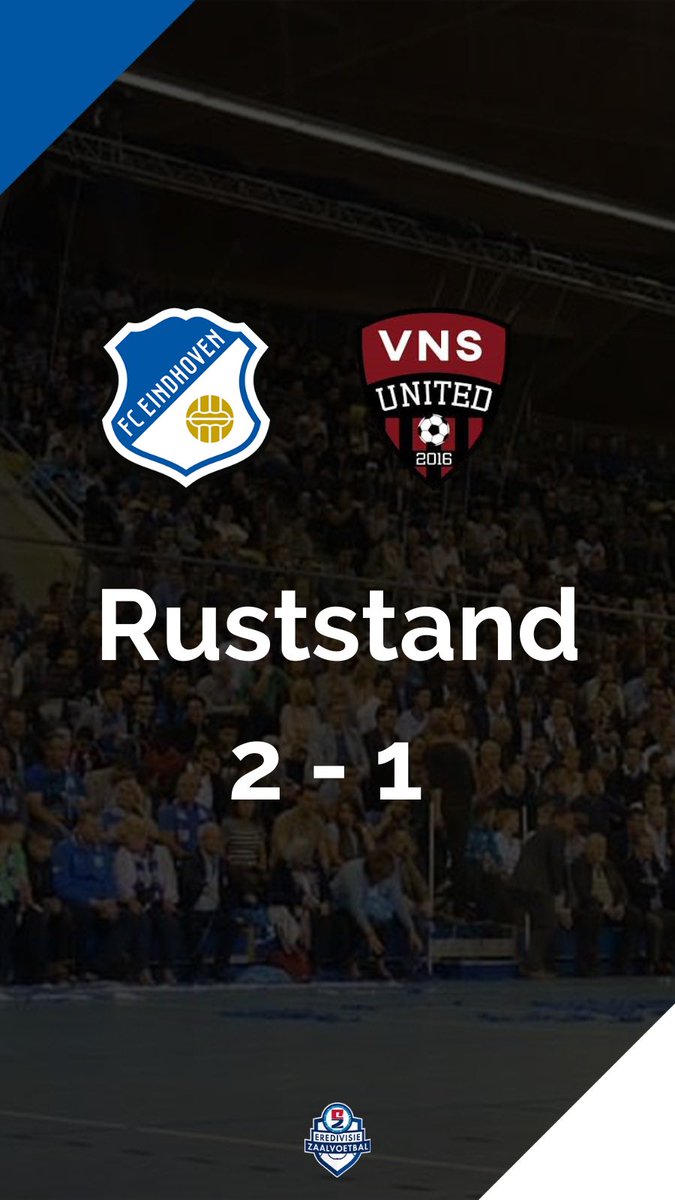 Rust in het Indoor Sportcentrum. 2-1 voor FC Eindhoven tegen VNS United. #FCEindhoven #FCEvns