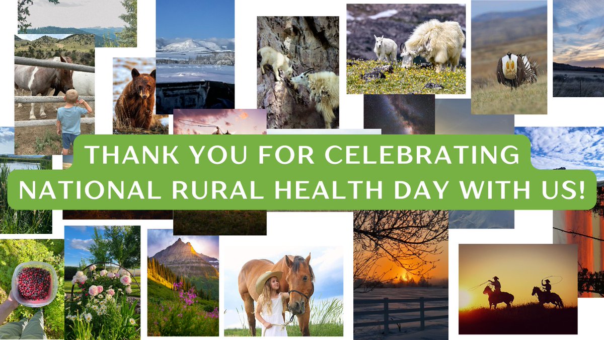 We had the best time celebrating National Rural Health Day yesterday! Thanks for following along and learning more about the #PowerofRural. Make sure to check out our website if you missed our contest winners!  ow.ly/WflF50Q8Y2n