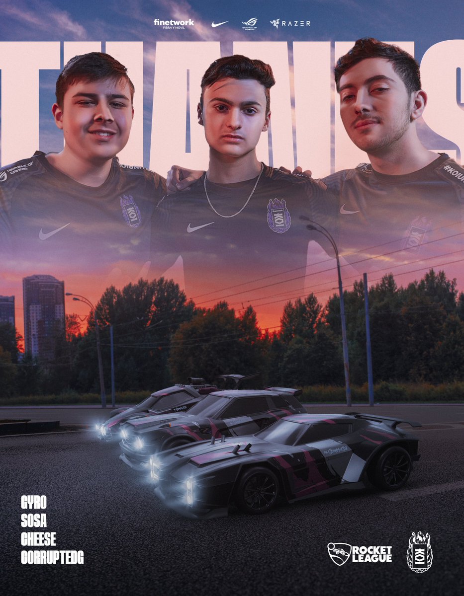 NAVILeague's tweet image. Today concludes our time in Rocket League after six years. From our inception under the Rogue banner to our final performance as KOI in Gamers8, it's been an unforgettable journey. 

A heartfelt thank you to all our RL fans. Your unwavering support was the backbone of our success…