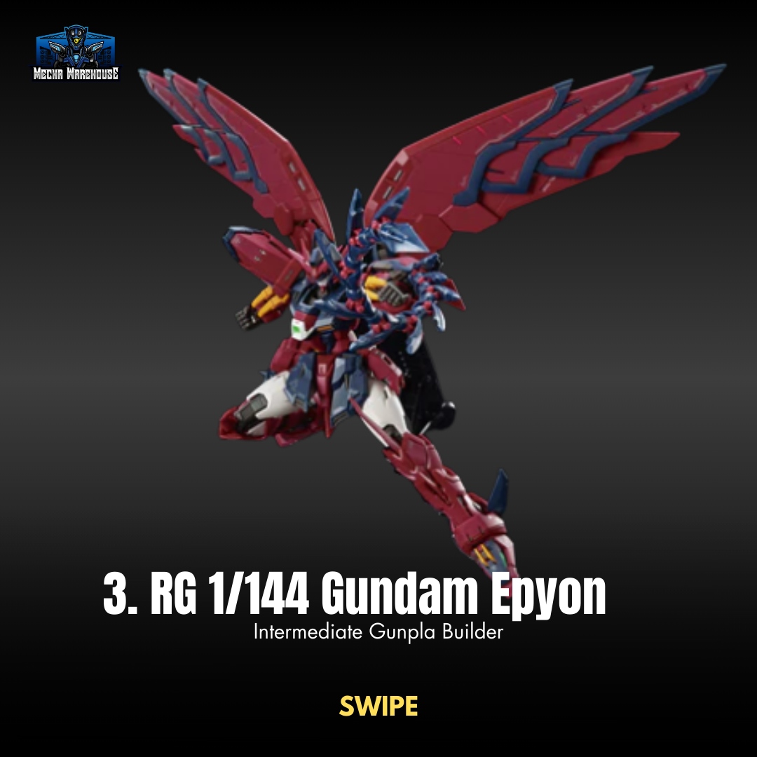 MechaWarehouse's tweet image. A gift for every level of gunpla builder! Check out the complete 2023 Holiday Gift Guide on our YouTube channel! youtu.be/K1avjvJV9eA

#GunplaBuilder #GunplaCommunity #EntryGrade #RGEpyon #MGEXStrikeFreedom