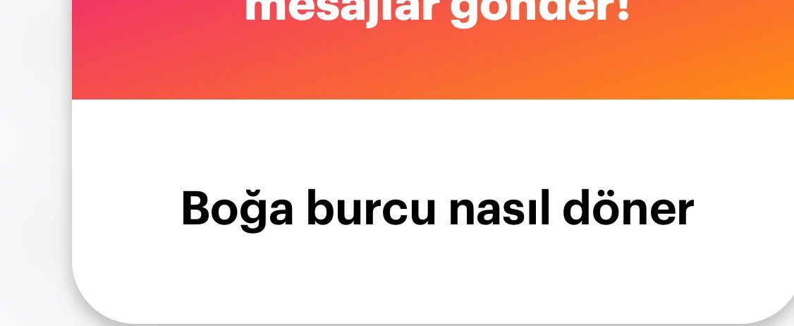 sabit burçlar bi kez gittiyse zor döner