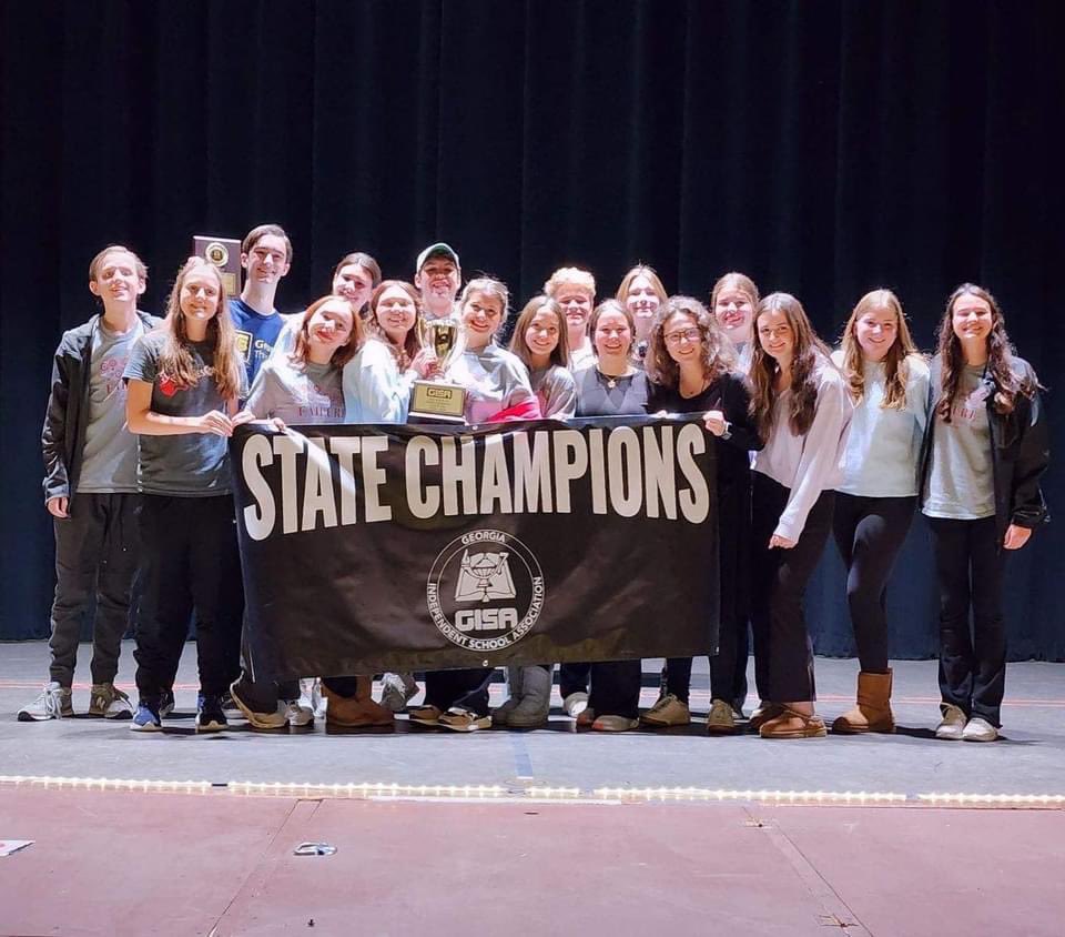 Congratulations to the One Act cast &amp; crew of Failure: A Love Story for being STATE CHAMPIONS. Charles McPherson was awarded one of the five top performances of the championship. Honorable Mentions (All Star Cast) went to Swift Branch, Sophia Boyanchek, Ava Chhokar, and AK Jones!