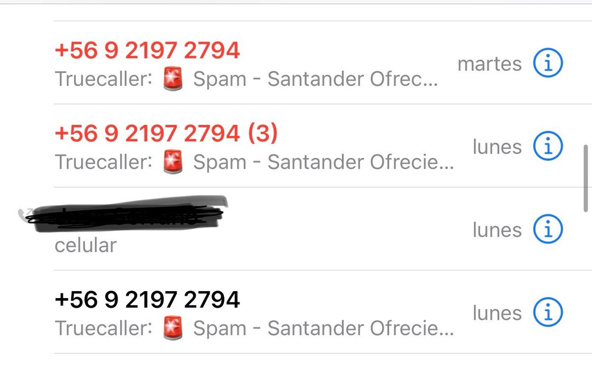VCarrascog's tweet photo. @santanderchile Conteste al número y le dije que no quería crédito, me llamaron de 4 veces más … eso es acoso . Xq creen q tiene. Derecho a llamar a una persona y hostigarla para que contrate un servicio que no quiere ?? https://t.co/nMlEcY7EPS