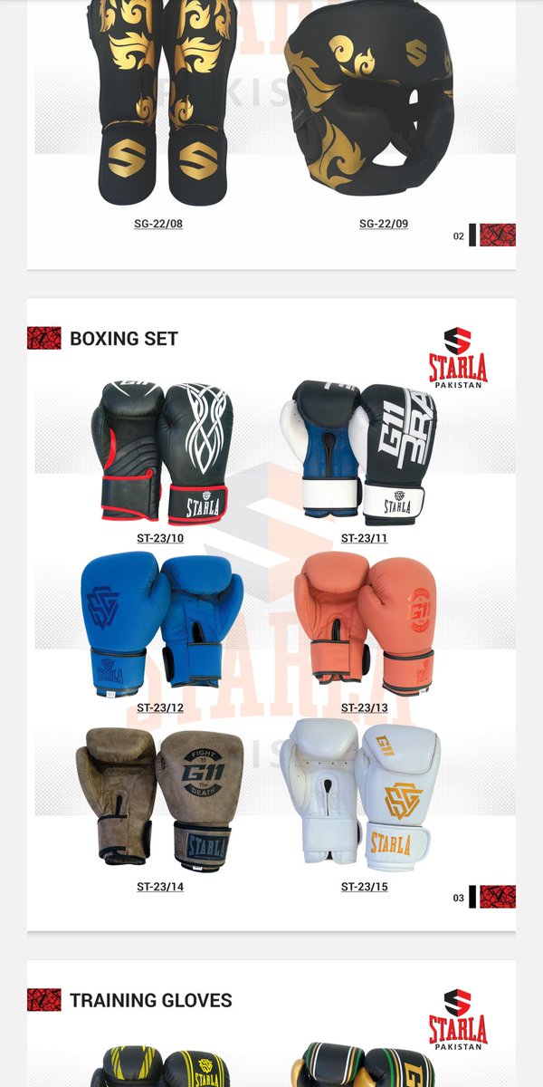 @rich_chou @Inc @trainalta @theUG Hello, we produces high quality fighter, training and beginners boxing gloves and MMA Gloves.