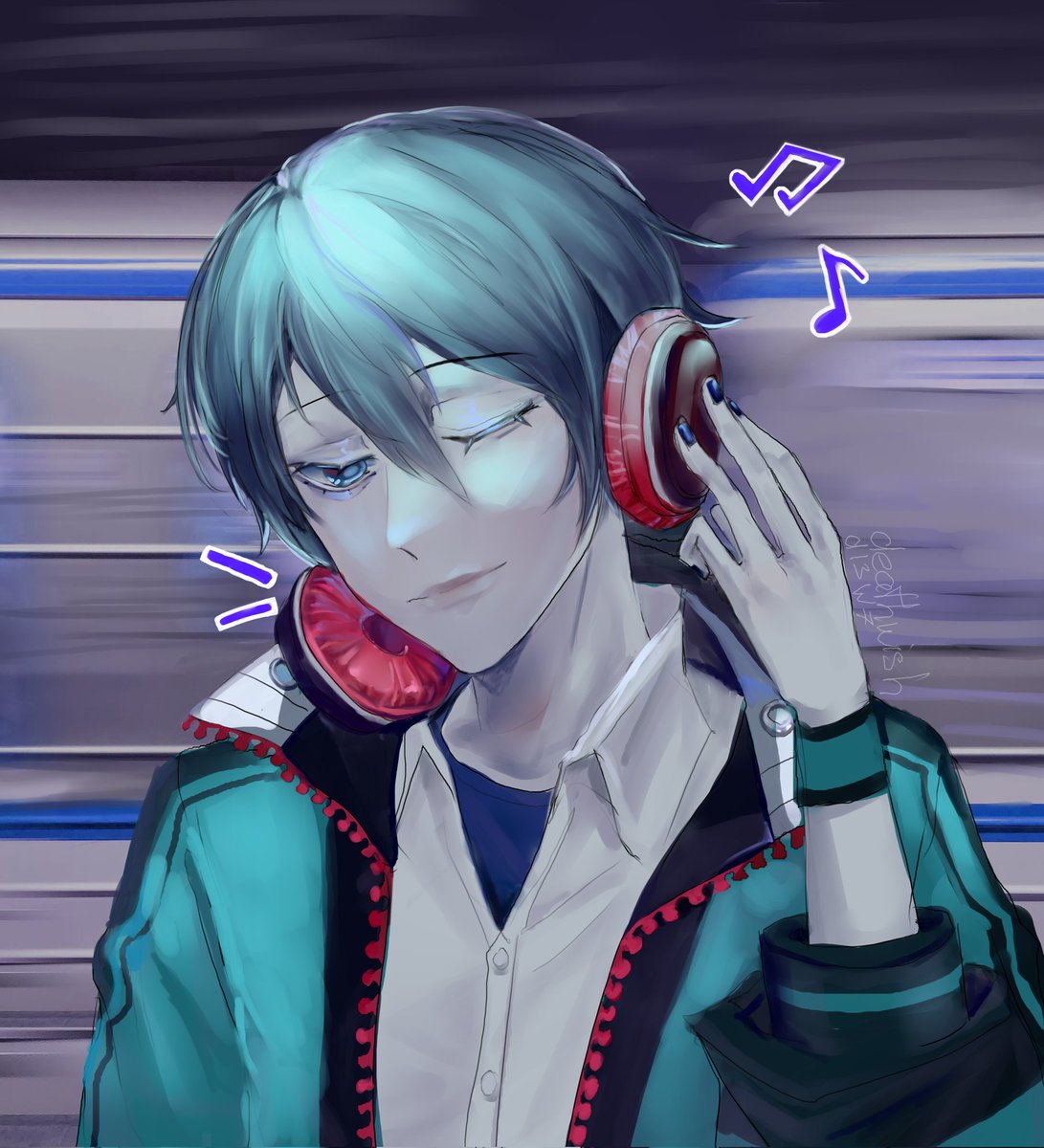 77paranoia's tweet photo. эмо мальчик делает свои эмо дела 
#KAITO #vocaloid #pjsk https://t.co/VMrw630Xmh