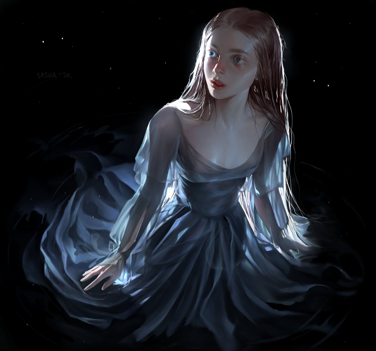 Sasha_SK_art's tweet photo. I posted this art on my Instagram for a long time, but I think it makes sense to post it here
My OC Ulyana
#art #illustration #digitalart #portrait https://t.co/ClG1WURvoN
