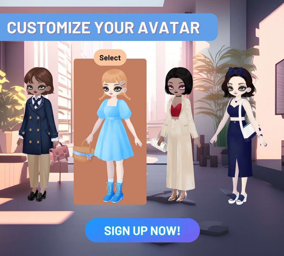 AlteregoCity's tweet photo. Our AlterEgo's are ready to meet you! 🌟
Sign up now for an exclusive pre-registration and be the first of your friends to hatch an AlterEgo🥚 Don't miss out on the journey!
Pre-registration link: https://t.co/PAG8BvTucx
#avatartype #customizeyourself https://t.co/ze6azfMbdW