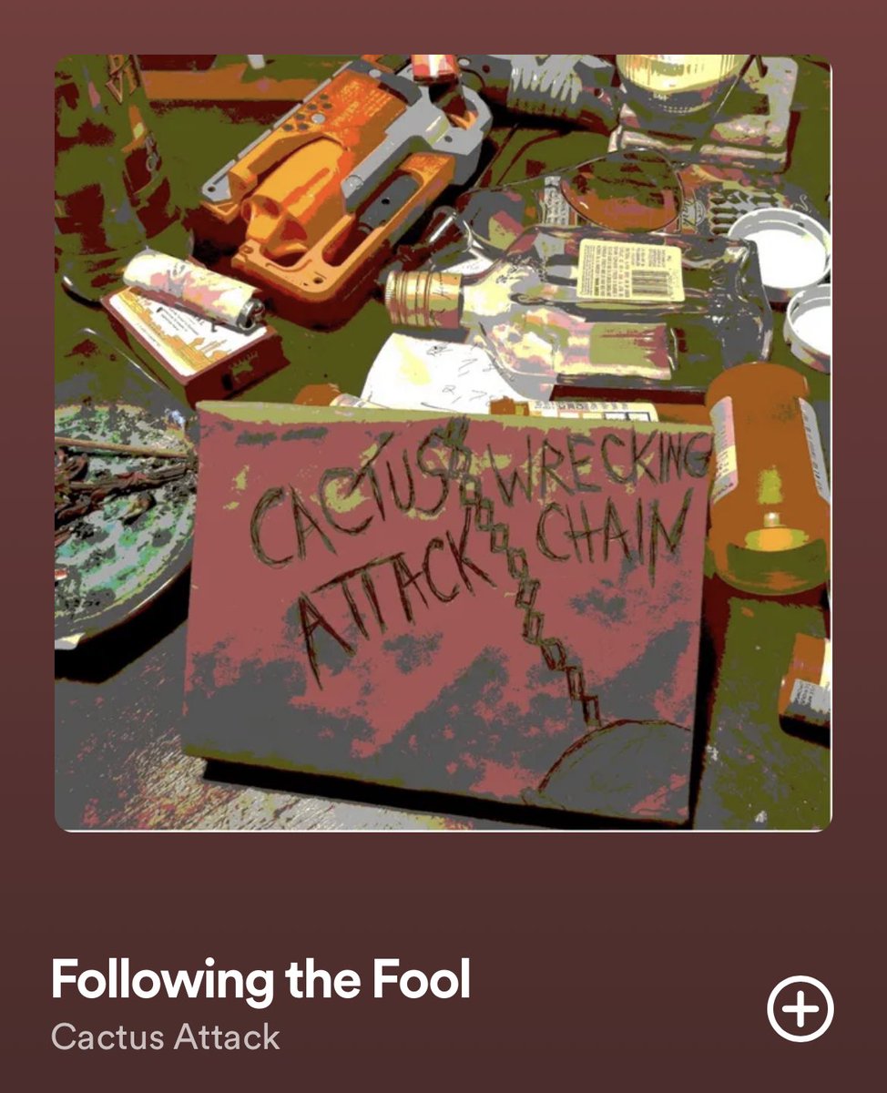 My band use to play gigs with Cactus Attack. They are the real deal. If you follow me you prob get the kinda music I dig. Check this out. These boys are full of piss and vinegar.
