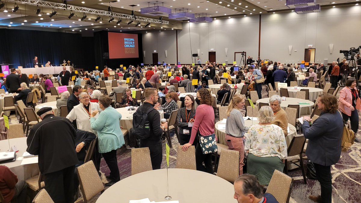 StevenBalke's tweet photo. @diocesechicago Convention in action!

#DioChi23 https://t.co/VDIJYFlhjM