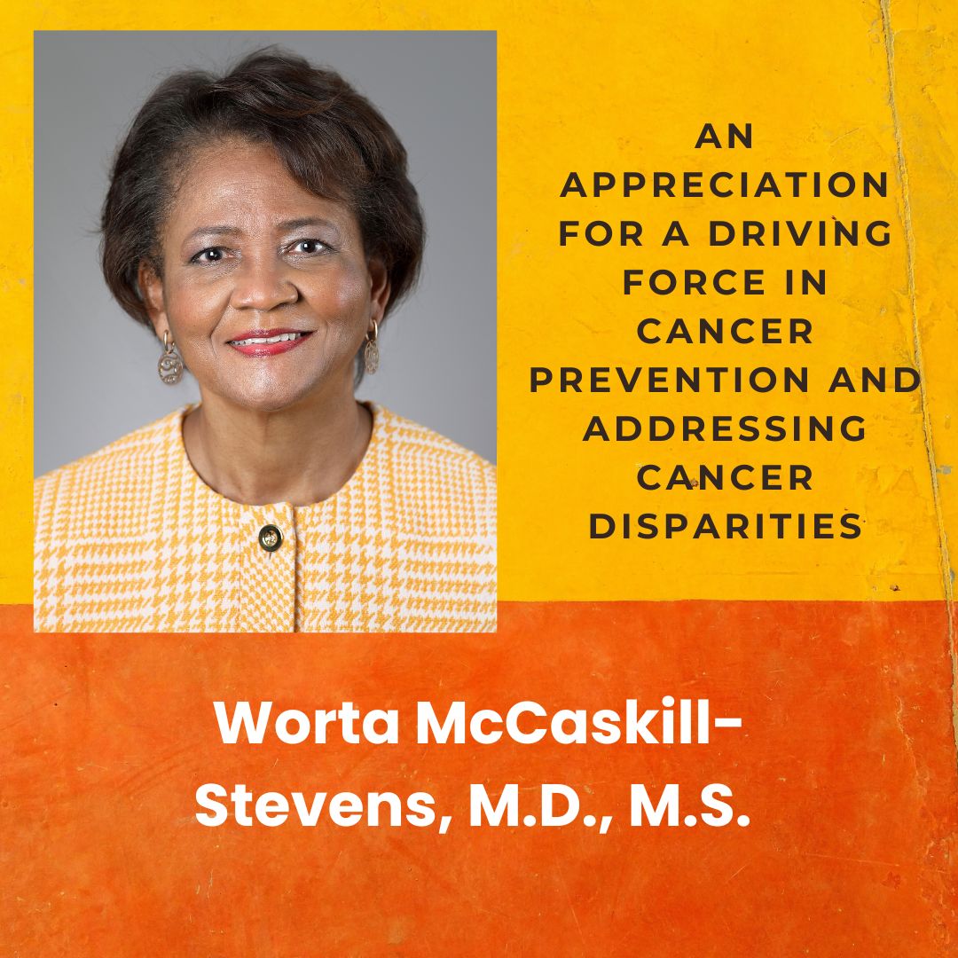 With the passing of Dr. McCaskill-Stevens, we have lost a true champion for the inclusion of those in racial and ethnic minority groups and underserved communities as both participants and researchers in cancer clinical trials.#NCORP bit.ly/46jFWha