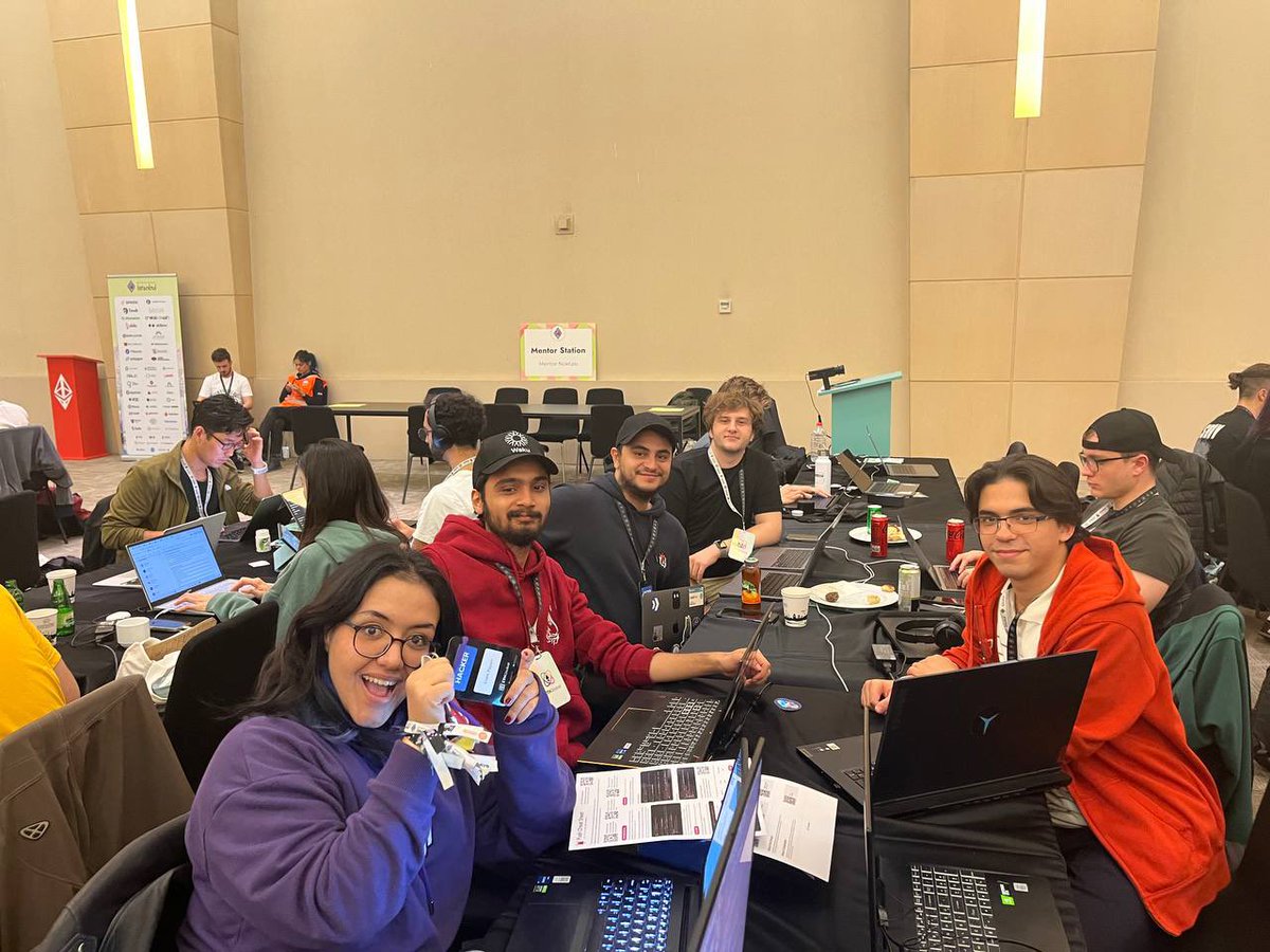 ITUBlockchainen's tweet photo. We are in full beast mode at @ETHGlobal Istanbul hackathon, turning code into magic! 💻✨ 

Watch out, the future is being crafted in real-time! 🔥 https://t.co/SaGNsP4vHO