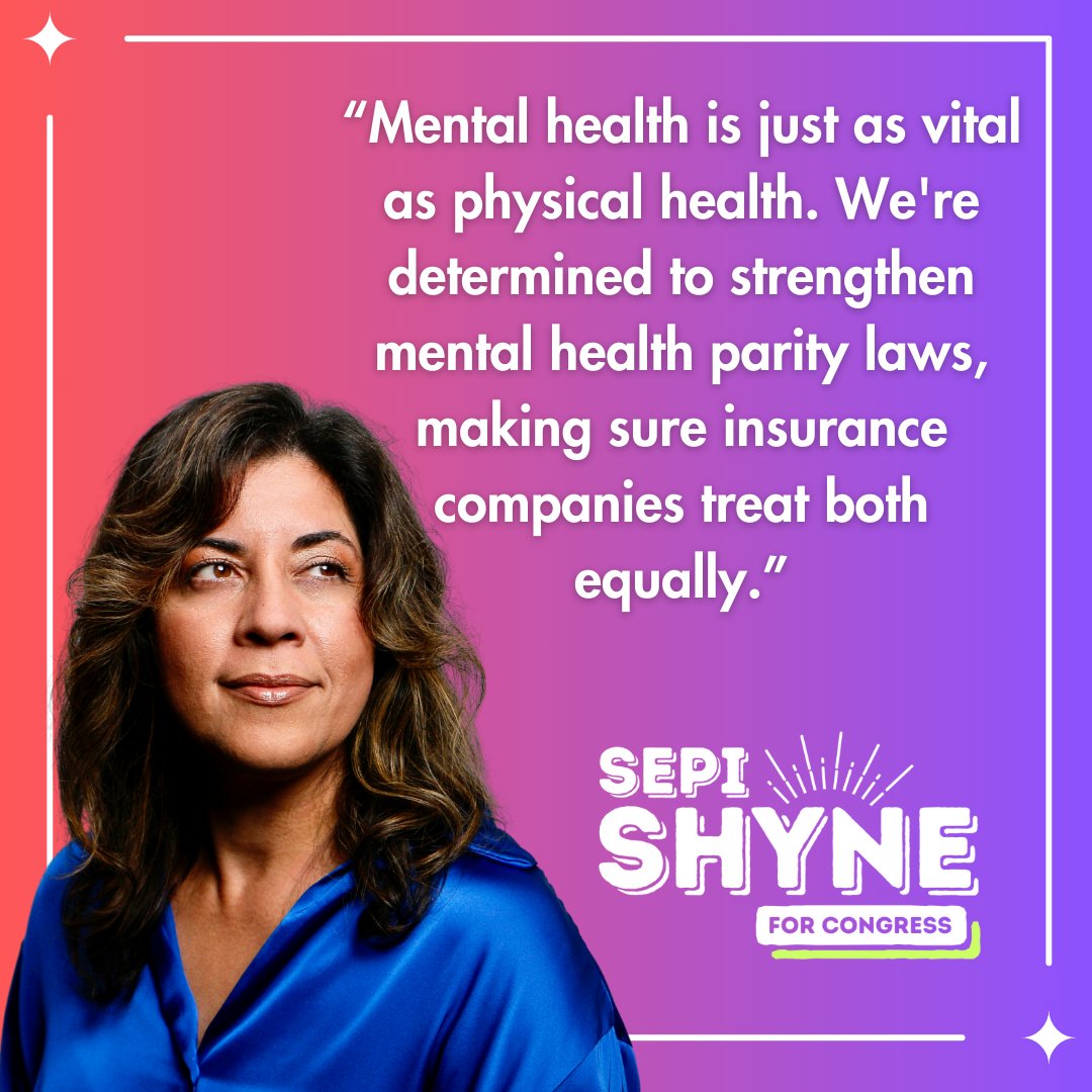 SepiShyne's tweet photo. Equal access to mental health services is not negotiable. We're taking bold steps to reinforce mental health parity laws, striving for a future where everyone's well-being is protected. Join us in this important journey. 🌐🧠 #MentalHealthEquality #ProgressiveVision https://t.co/fn7QUnKem2