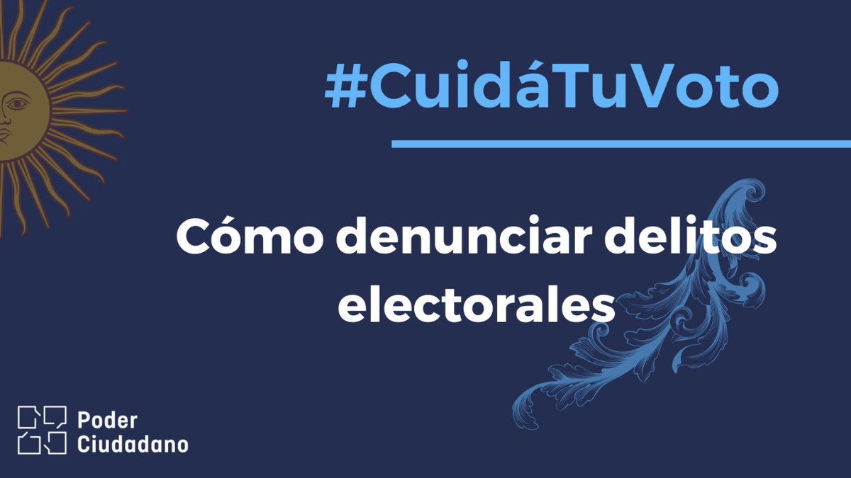 Este domingo se vota para elegir al nuevo presidente de la #Argentina
 
Después de 40 años tenemos un sistema robusto, transparente y confiable para elegir autoridades.
 
Pero eso no quita que pueda haber alguna irregularidad, para lo cual te mostramos dónde podés denunciarlas.