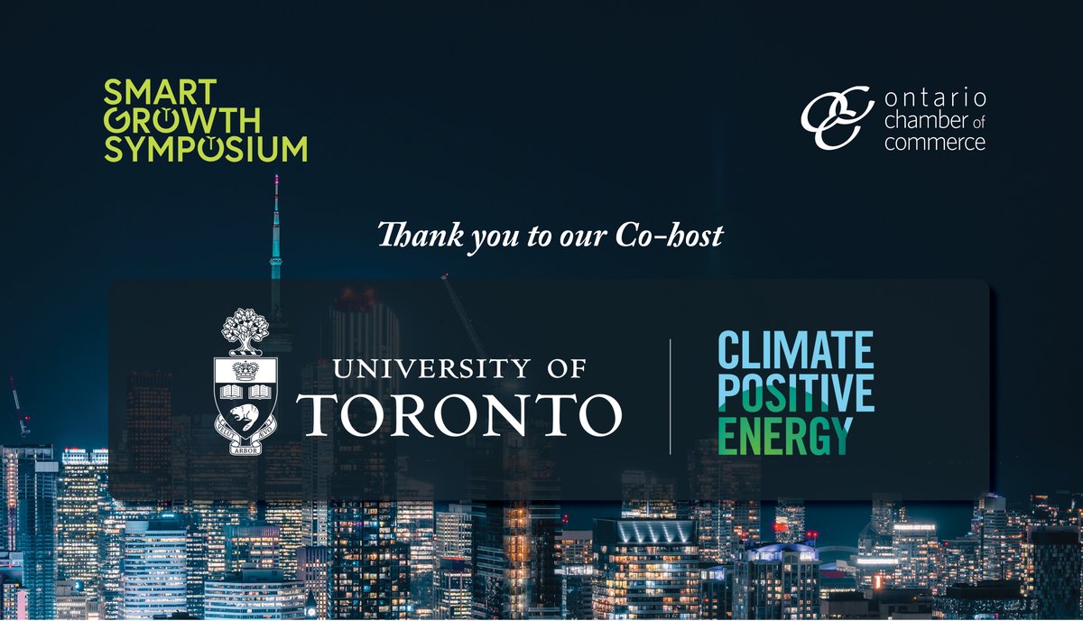 Ontario Chamber (@ontariocofc) on Twitter photo Next week, we will be hosting our inaugural Smart Growth Symposium at the iconic Hart House at the University of Toronto.
Our sincere thanks to our Co-host, <a href="/UofT_CPE/">Climate Positive Energy at University of Toronto</a>, for their collaboration and partnership on this sold-out event.
#SGS2023 #SmartGrowth Next week, we will be hosting our inaugural Smart Growth Symposium at the iconic Hart House at the University of Toronto.
Our sincere thanks to our Co-host, <a href="/UofT_CPE/">Climate Positive Energy at University of Toronto</a>, for their collaboration and partnership on this sold-out event.
#SGS2023 #SmartGrowth