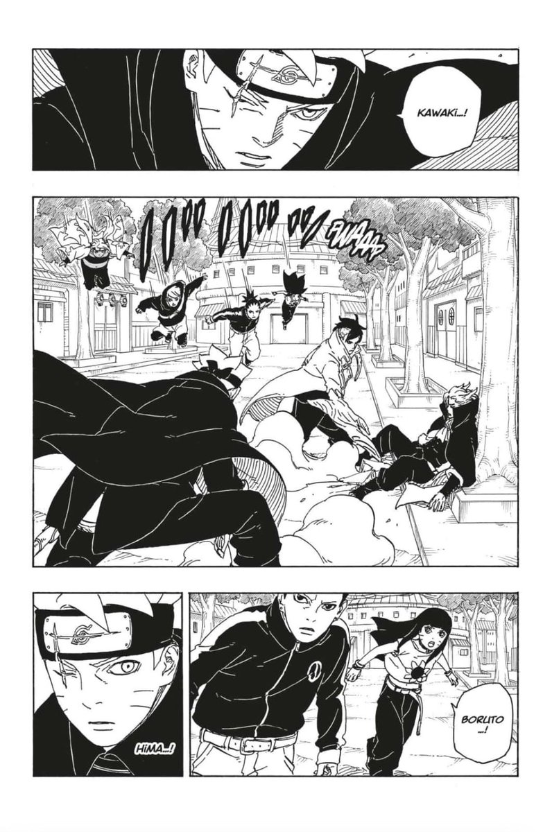 YamiGOAT15's tweet photo. Retrouvailles de Boruto avec l’autre merde : OSEF ! (Boruto le foudroie) par contre Boruto et Himawari se revoient et c’est dur (elle l’appelle « Boruto » et plus « Grand frère », hâte qu’elle lui appelle de nouveau comme ça) 🥲 #BorutoTwoBlueVortex3 #Boruto83 https://t.co/C7T0k77Uf4