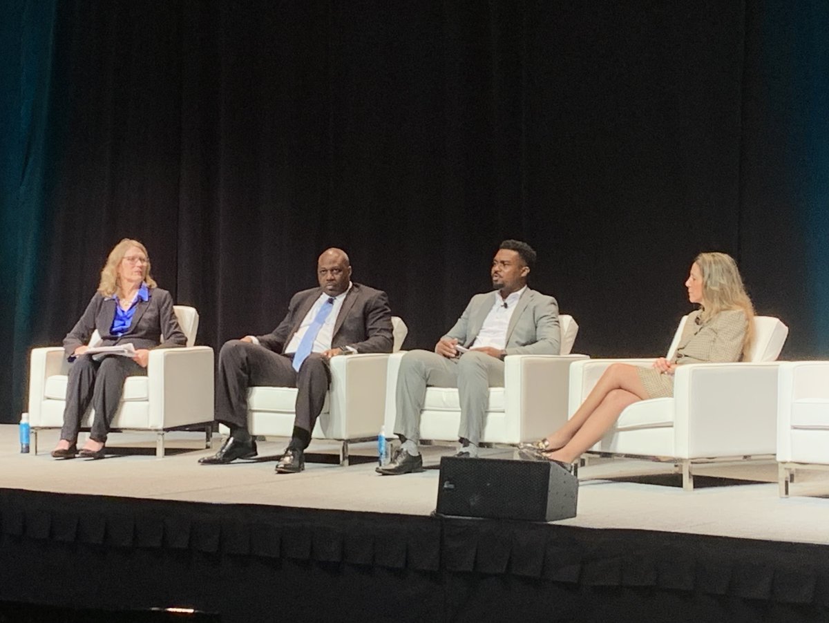 The 'Financing Residential Energy Efficiency' panel discussed how to make programs and education more accessible to residents at the #ClimateSummit2023, with @nature_org, @SolarEnergyLoan, @NHSofSoFL and @ENERGY. @SEFL_Compact